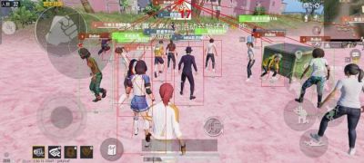 和平精英科技《向日葵》全图裸奔连打中
